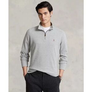 Polo Ralph Lauren Men's Estate-Rib Cotton Quarter-Zip Pullover XL